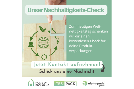 Nachhaltigkeits-Check für deine Produktverpackung
